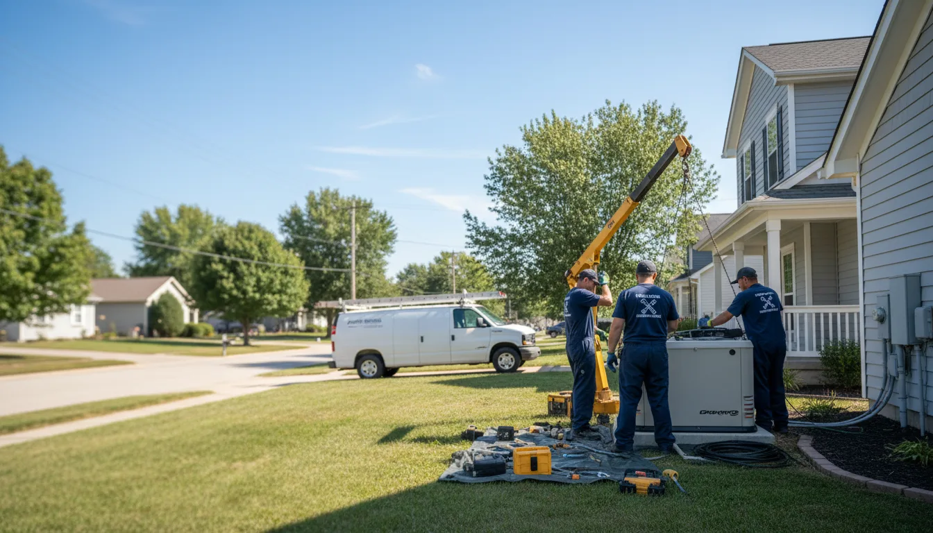 Generator Installation in Middletown, IL near me